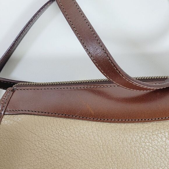 Vintage Dooney Bourke Crossbody Purse Shoulder Bag Pocket Book Leather USA - Picture 12 of 16